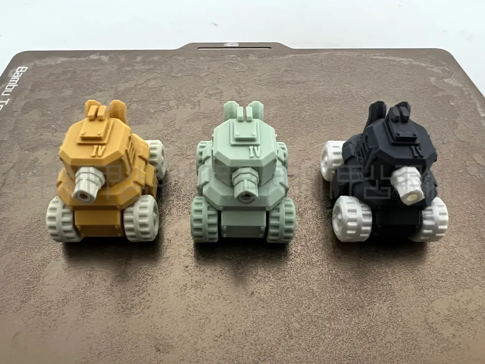 3Dプリント 戦車 模型 フィギュア 未塗装 ウォーハンマー ウォー
