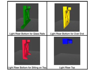 Light Risers for Aquarium Lights