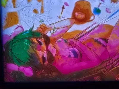 Hatsune miku cmyk lithophane