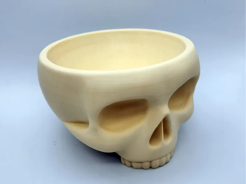 Skull bowl