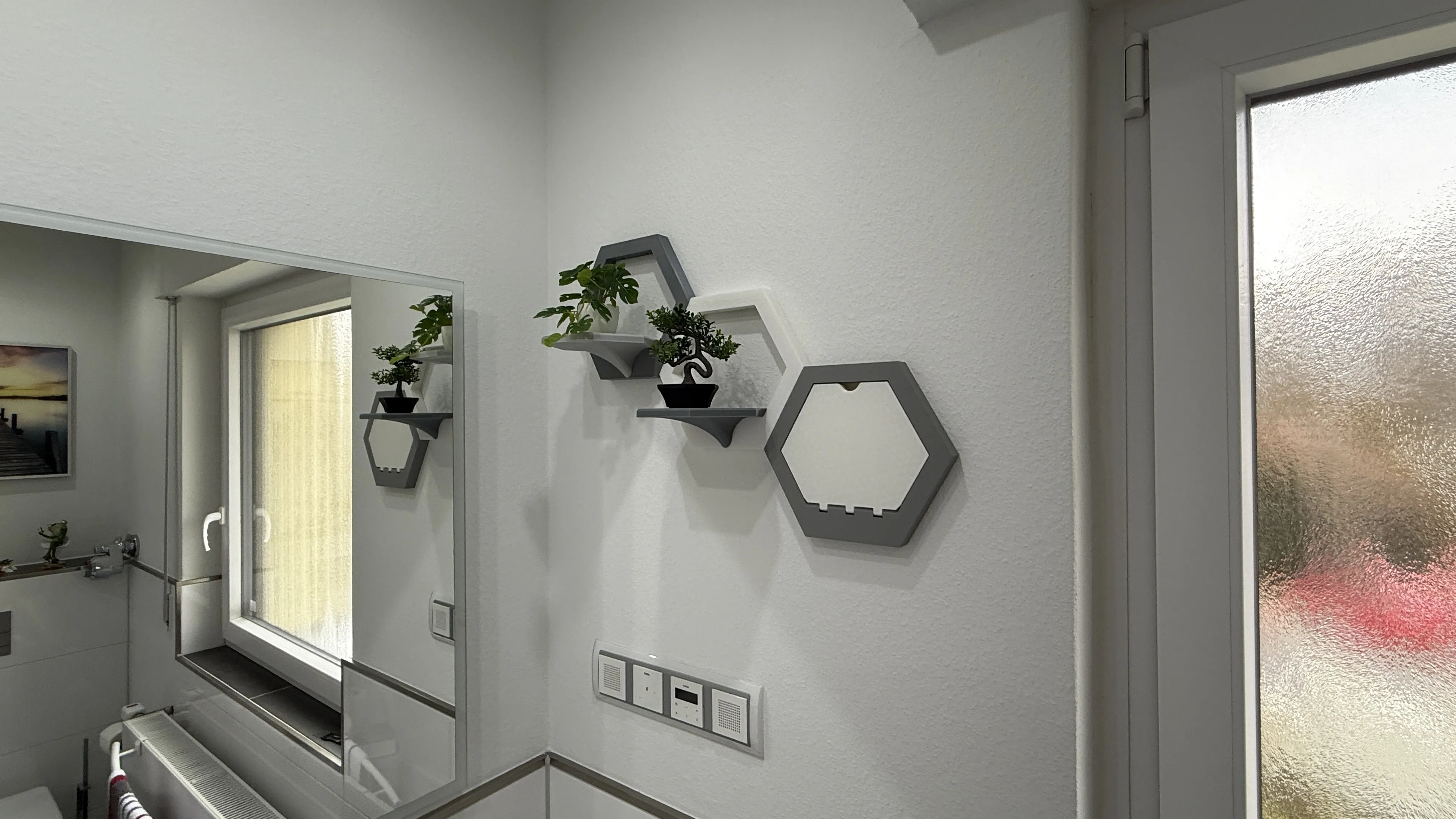 Foldable modul in combination with standard moduls.