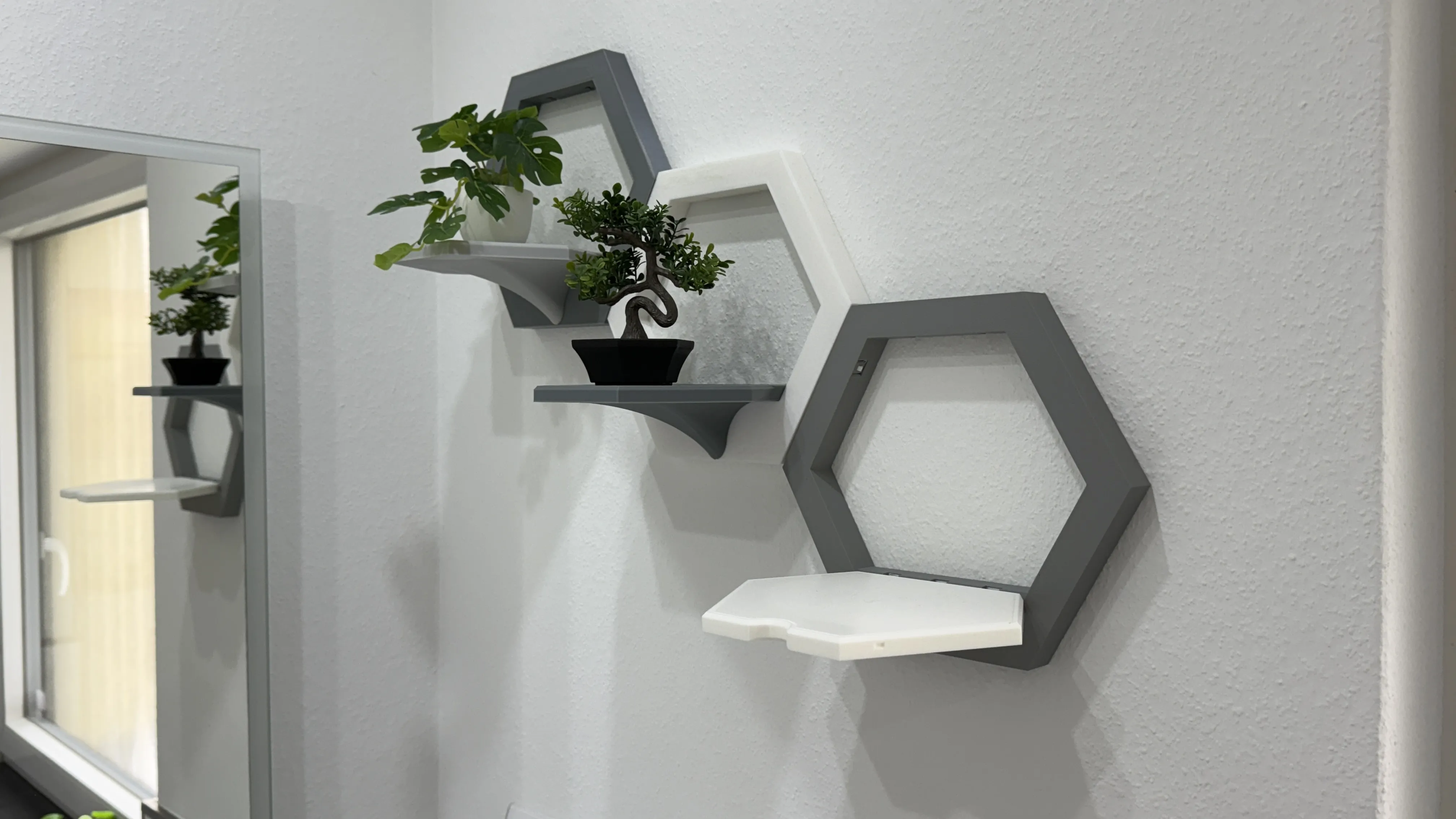 Foldable modul in combination with standard moduls.