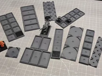 【战锤托盘】中古战锤  旧世界  T9A 6th 7th 8th  aos tow 替换 步兵托盘