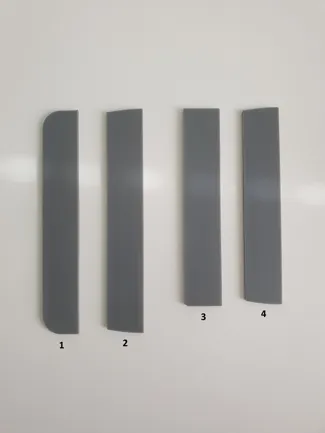 Dampener for Ikea Bekant PC mount