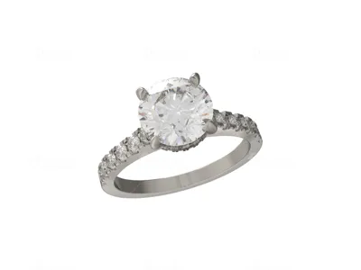 Semi-mount ring