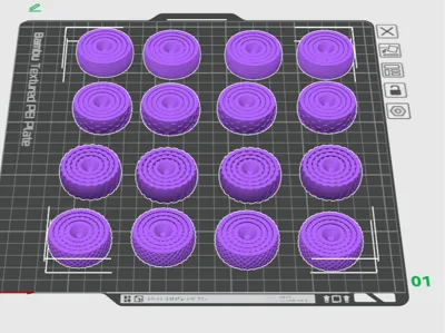 Multiple fidget rings