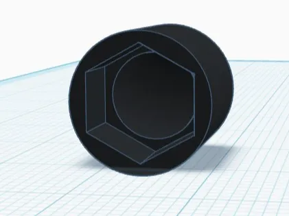Tapón para tuercas acampanadas