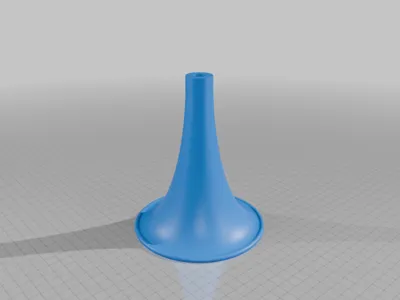 Loudener for Airsoft and Airguns - Tractrix Horn