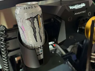 Sim rig cup holder (No hardware needed)