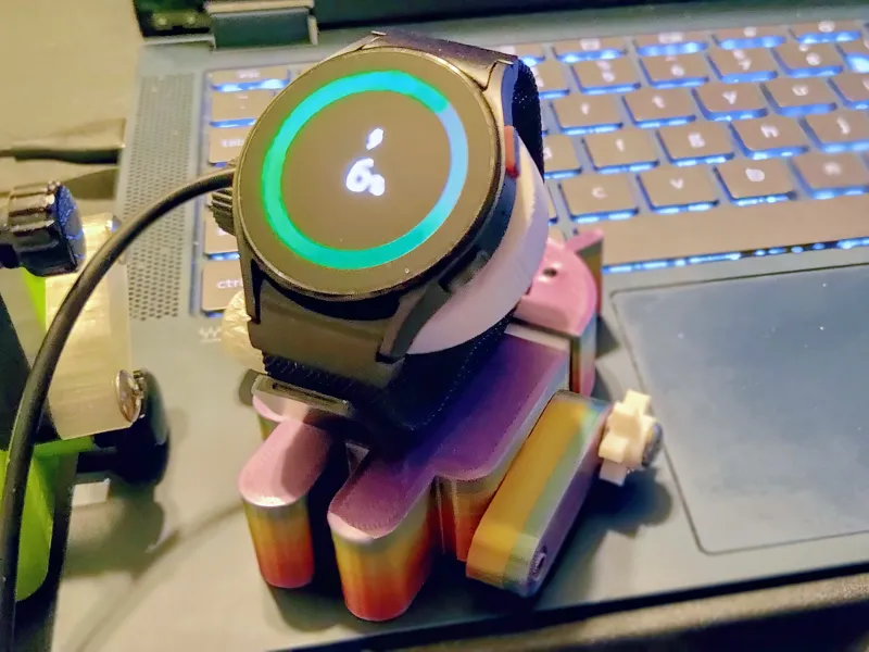 Galaxy Watch 5 Charger Stand for Bugdroid Stand