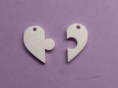 Valentine's keychain
