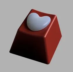 Heart KeyCap