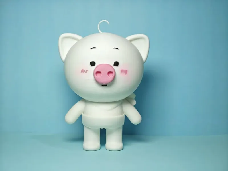 卡通可爱小猪