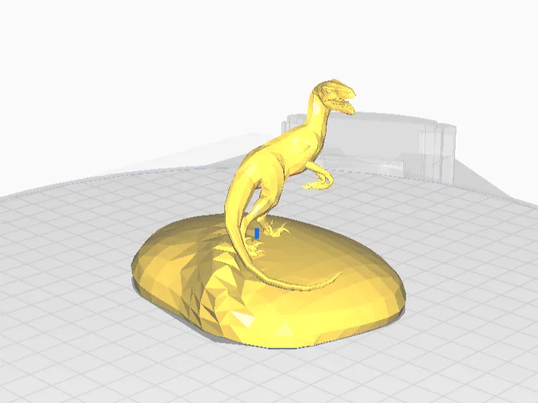 Raptor Statue