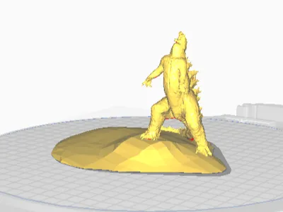 Godzilla Statue