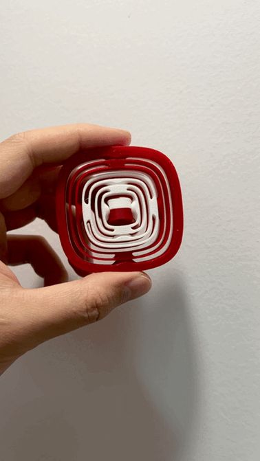五轴霹雳解压陀螺（一体打印无支撑）