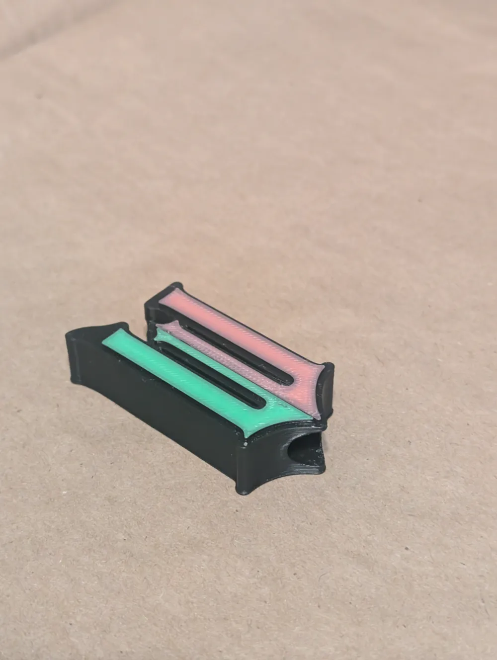 "Wicked" Dual-Color Straw Monograms by ThePrinterPrinted - MakerWorld
