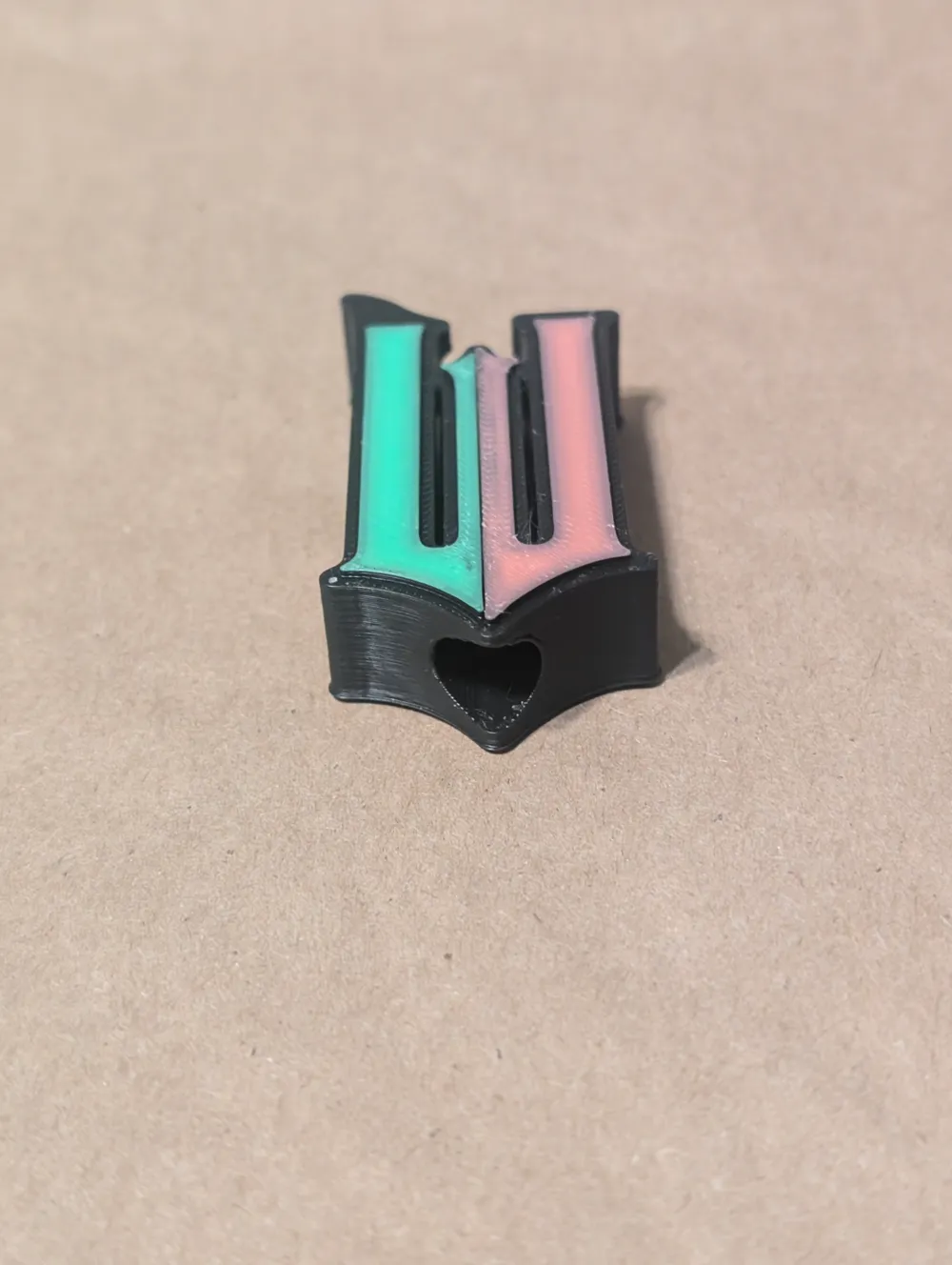 "Wicked" Dual-Color Straw Monograms by ThePrinterPrinted - MakerWorld