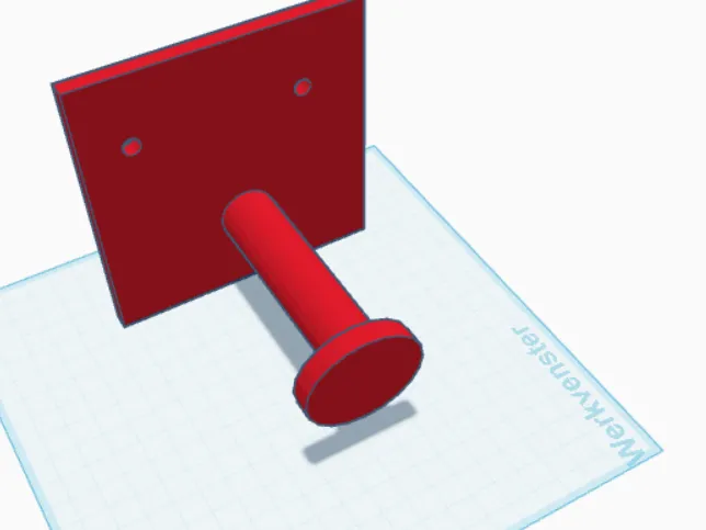 filament spool hanger wall