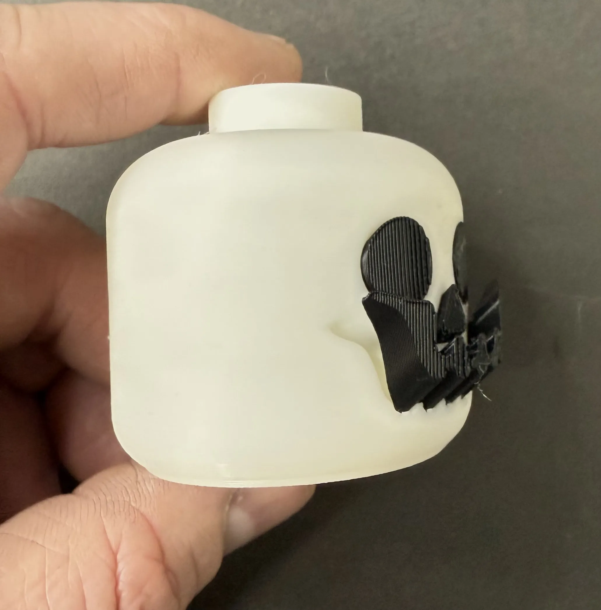 Big Brick Pirate Skeleton 500% no support - Free 3D Print Model ...