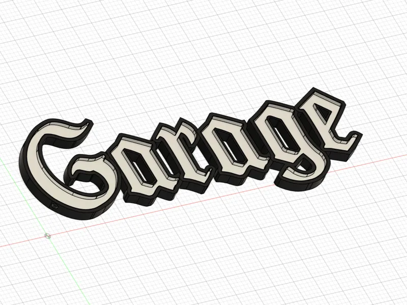 Grage LED Sign