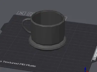 Blumentopf- Tasse 70mm