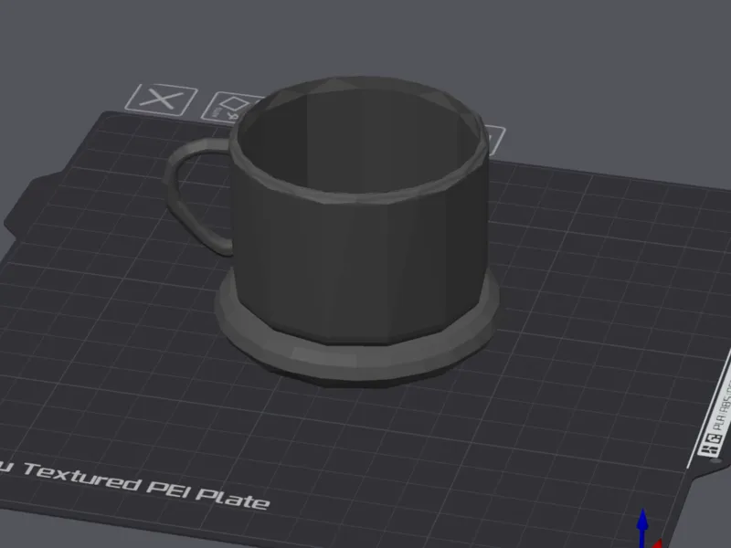 Blumentopf- Tasse 70mm