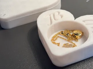 Heart Shaped Jewelry box