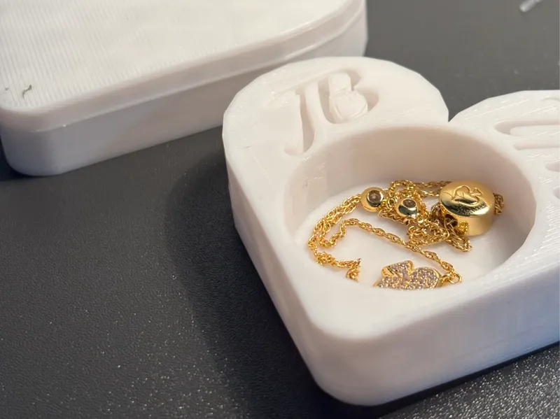 Heart Shaped Jewelry box