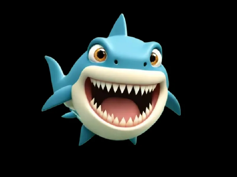 figure Cute Shark