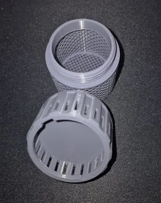 Desiccant Canister with Hydrometer air intakes.