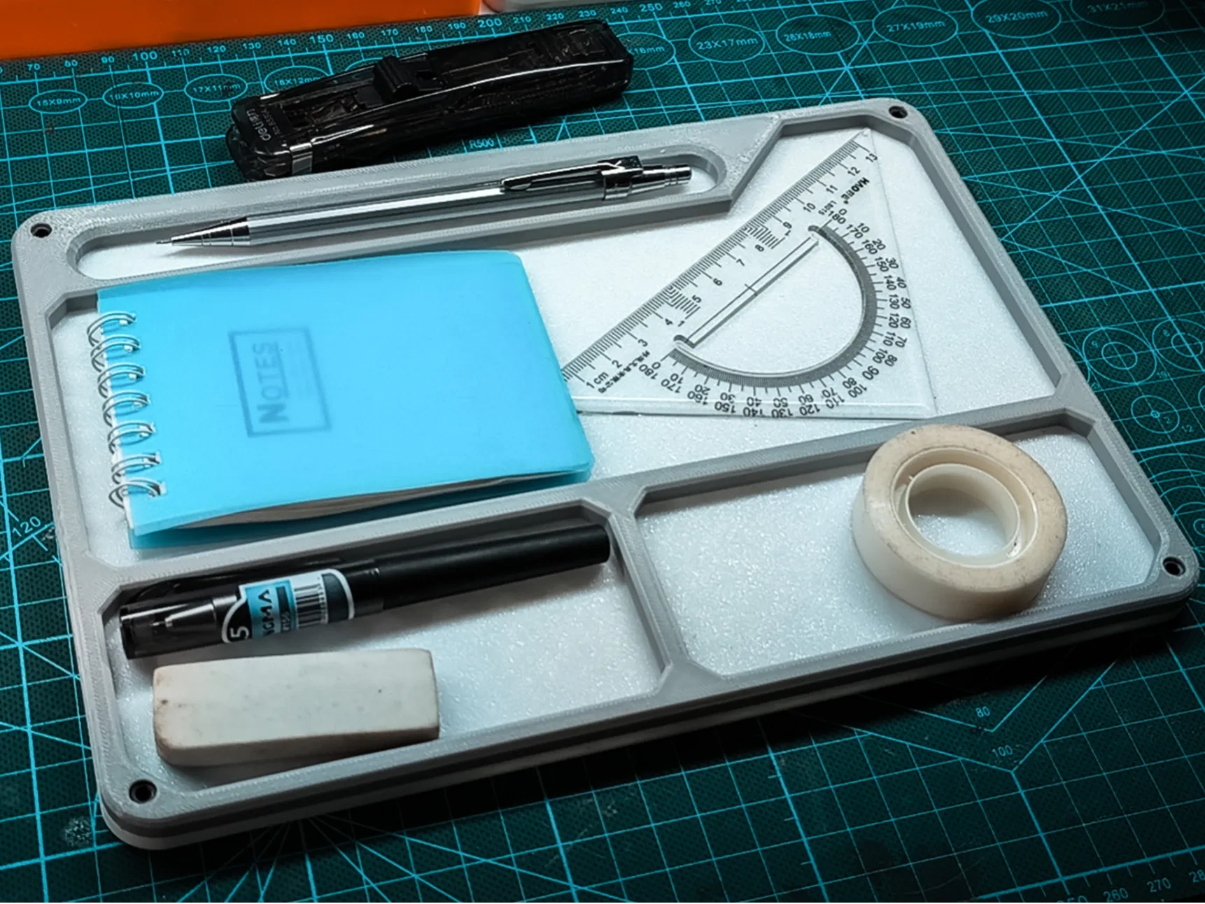 EDC_Multi-function_Tactical storage tray 多功能战术收纳盘