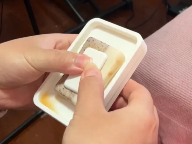 肥皂隔水防粘块