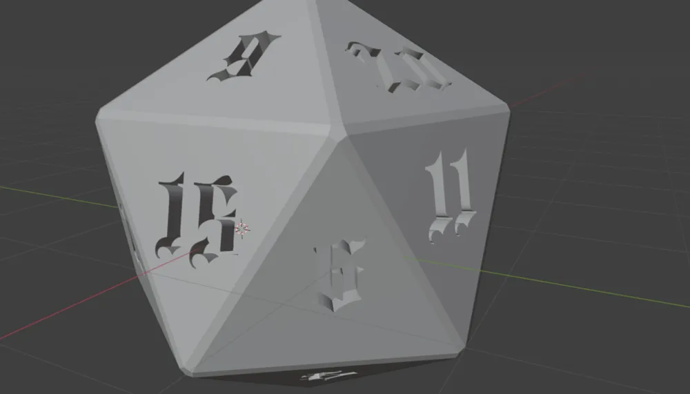 Introducing the Gothic D20 by Model Forge Studio by ModelForgeStudio ...