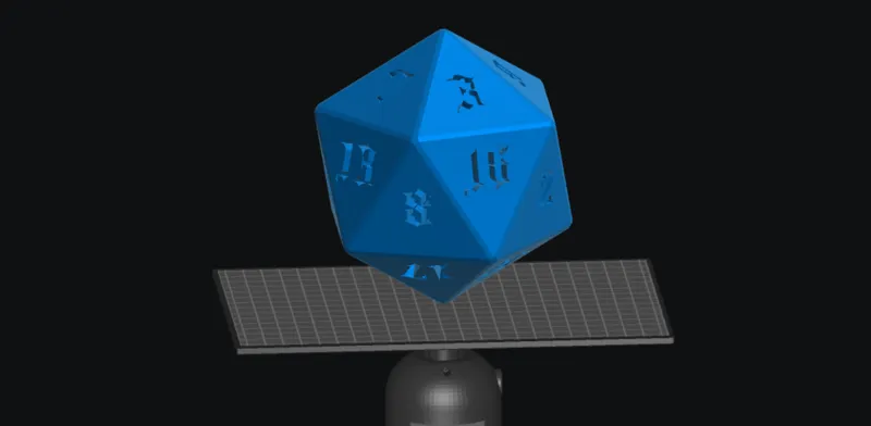 Introducing the Gothic D20 by Model Forge Studio