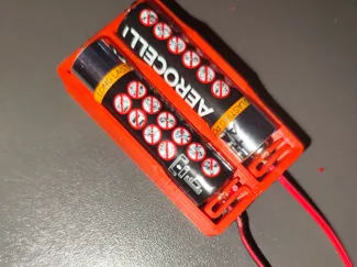 battery holder for AA