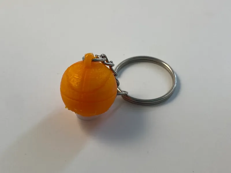 Basketball Keychain