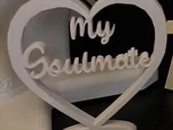Valentines My Soulmate Decor