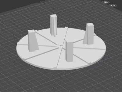 Plant coasters for grow tent 35mm raised