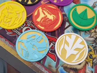 Power Rangers Coaster set