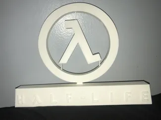 Half life logo/Mount