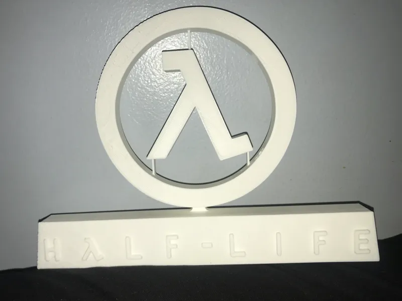 Half life logo/Mount