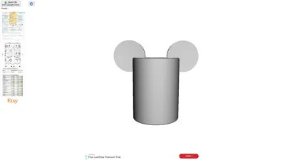 Mickey Mouse Pencil Cup