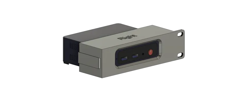 Modular rack insert for Beelink MiniS 12 Pro