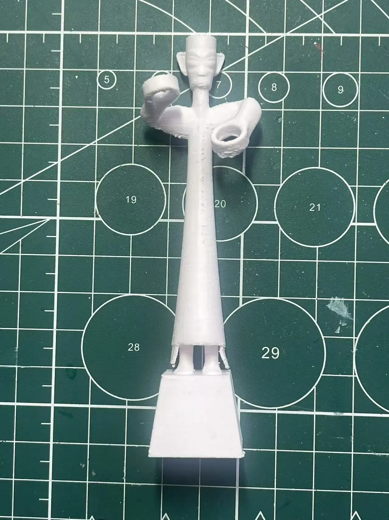 3Dプリント 青銅巨大人像 三星堆青銅像 青銅立像 - 無料3Dモデル