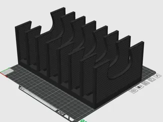 Honeycomb Kitchen Pan Rack