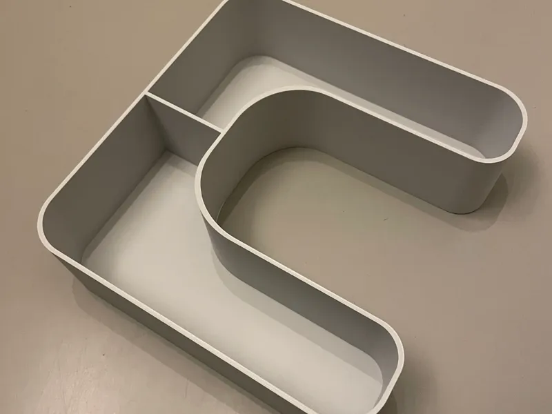 Storage bin for bathroom cabinets (sink fit)