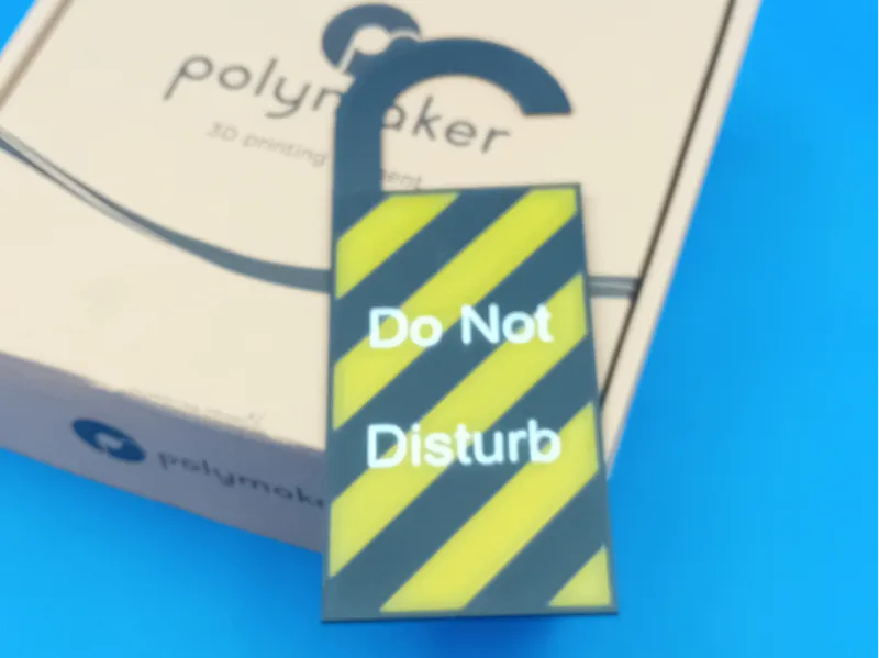 Do Not Disturb Door Hanger