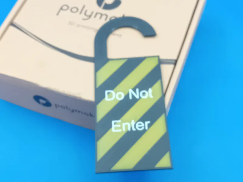 Do Not Enter Door Hanger
