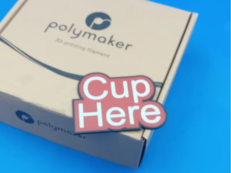 Cup Here Coaster